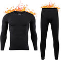 Men's Thermal Underwear Long Johns | Fleece-Lined Base Layer